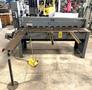 5' x 14 Ga. Niagara Power Shear Model 15, 24" FOMBG, Sq. Arm, Front Supports
