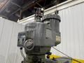 2 HP BRIDGEPORT SERIES I VERTICAL RAM TYPE KNEE MILL, WITH DRO, POWER FEEDS &amp; DRAW BAR: YOBRO #25284