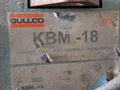 GULLCO MODEL #KBM-18 PLATE BEVELING MACHINE: YOBRO #24077