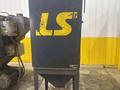 LS INDUSTRIES BARREL TYPE TUMBLE BLAST MACHINE &amp; DUST COLLECTOR: YOBRO #24013