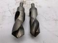 1-5/16&quot; &amp; 1-1/2&quot; TWO MOORE SPECIAL STANDARD HIGH-SPEED DRILL BITS  (MATCHING MALE PIECE): STOCK #15273