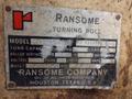 (6) 2.5 TON RANSOME MODEL #AAIRR TURNING ROLLS: STOCK 14800