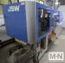 85 TON 4.8 OZ JSW MODEL J85AD-110H ELECTRIC INJECTION MOLDING MACHINE MFG 2015 WITH LOW HOURS