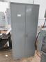2 Door Metal Storage Cabinet, 4 Adjustable Shelves and Contents- Auction Item