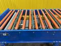 120&quot; X 44&quot; LEWCO POWERED ROLLER CONVEYOR WITH PNEUMATIC TRANSFERS: STOCK #19828