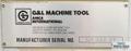 Giddings &amp; Lewis VTC-2500 108&quot; CNC Vertical Boring Mill w/Ram &amp; Side Head