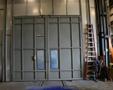 15' x 20' x 14' HIGH GLOBAL FINISHING SOLUTIONS DOWNDRAFT PAINT ROOM WITH 20 TON CRANE: YOBRO #25726