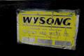 10' X 3/16" WYSONG POWER SQUARING SHEAR: STOCK #73469
