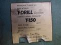 6-3/4" T-DRILL MODEL #T-150 PIPE COLLARING MACHINE WITH T-DRILL EC-150 END PROCESSING ATTACHMENT: STOCK #15864