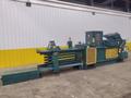 24" X 36" X 96" LONG AMERICAN MODEL #10447 HYDRAULIC HORIZONTAL BALER: YOBRO #24745