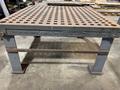 48" X 48" WELDSALE ACORN WELDING TABLE. STOCK # 0112926.