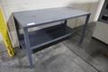 Metal Table with Lower Shelf- Auction Item