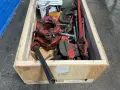 RIDGID PIPE THREADER  W/ TOOLING  -  400
