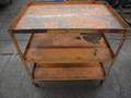 Metal Cart w 3 Shelves- Auction Item