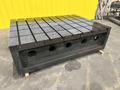 60&quot; X 84&quot; X 24&quot; T-SLOTTED LAYOUT RISER TABLE / FLOOR PLATE: STOCK #19729