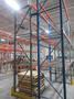 Pallet Racking - (2) Back to Back Bays: (12) 14'H x 42" Uprights, Teardrop Style, (30) 8' Shelves, Wire Decking- *NO CONTENTS*- Auction Item