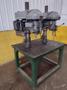 2 SPINDLE 20&quot; ATLAS CLAUSING MODEL #1800 GANG DRILL WITH POWER FEED: STOCK #16676