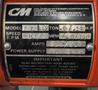 1/2 Ton CM Lodestar Electric Hoist F2, Two-Speed, 8' Lift, Pendant, Trolley