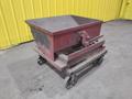 39&quot; X 38&quot; X 30&quot; ROLLING SHOP DUMP HOPPER: STOCK #19361