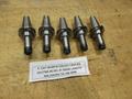 Acutek (5 pcs) #C181-4 CAT40 ER16 Collet Type Tool Holders, 4" Gage Length, Balanced to 15K RPM- Auction Item