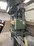Hammond 50 ton 4 post hydraulic press with top mounted hydraulic system, 20" x 24" bolster, 7" ram, 20" l to r, 14 1/2" f to b, t slotted upper and lower, belt discharge