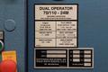 70/110 TON SCOTCHMAN DUAL OPERATOR IRONWORKER MODEL DO 70-24M