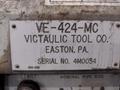 4" TO 24" VICTAULIC MODEL #VE-424-MC HYDRAULIC GROOVER MACHINE: STOCK #22645