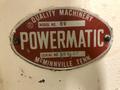 20" POWERMATIC MODEL #89 VERTICAL BAND SAW: STOCK #18814