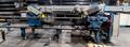 Bewo Model FCH-85-M Automatic Upstroking Circular Saw, 2006 – Bunker Loading, Brush Deburring