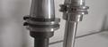2x Extended Length ER16 Tool Holders Cat40 Erickson Accupro