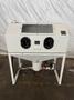 CYCLONE SAND BLAST CABINET W/ DUST COLLECTOR. STOCK # 0236325.