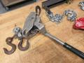Pittsburgh 2 Ton Load Leveler, Ultra-Tow 5/16" Chain Binder, Lug-All Cable Come-A-Long- Auction Item