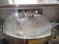 Pace Packaging Omni-Line M400LH S/S Descrambler with S/S Pace Packaging Elevator Conveyor