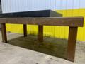 6&#039; X 4&#039; X 6&quot; BLACK GRANITE PRECISION LAYOUT SURFACE PLATE WITH STAND: STOCK 16238