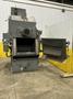 5 CU FT X 15 HP WHEELABRATOR TUMBLAST RUBBER BELT SHOT BLAST CABINET: YOBRO #25013