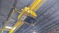 3 TON X 35' CRANEMANN SINGLE GIRDER OVERHEAD BRIDGE CRANE W/ DETROIT ELECTRIC HOIST: STOCK #23442