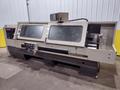 20" X 80" NARDINI MODEL LOGIC 250G CNC FLAT BED LATHE TURNING CENTER, 3.125" HOLE: STOCK #19739
