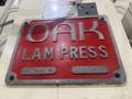 60 TON OAK MODEL #30-LP-60-604 STRAIGHT SIDE PRESS, STROKE 2", 80-240 SPM: YOBRO #26050