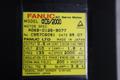 Used Fanuc AC6/2000 Servo Motor; 0.6 kW A06B-0126-B077