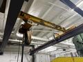 (2) 3 TON x 12' WIDE x 60' LONG CRANE WORKS / HARRINGTON FREE STANDING BRIDGE CRANE SYSTEM: YOBRO #24680