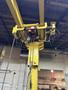 2 TON X 15&#039; US MONORAL 360° FREE-STANDING JIB CRANE WITH POWER HOIST: STOCK #24249
