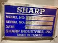 SHARP 1340F  13”/19” x 40”cc Precision Gap Lathe 1999’ #7658