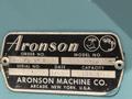 10,000 LBS ARONSON MODEL #WRU10PT WELDING POSITIONER WITH TANK TURNING ROLLS: STOCK #23235