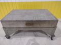 72&quot; X 48&quot; X 12&quot; RAHN GRANITE SURFACE PLATE ON TABLE W/ CASTERS : STOCK 20059