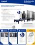 50" x 48" x 92" HIGH LANTECH AUTOMATIC SHRINK WRAPPER WITH IN-FEED &amp; OUT-FEED CONEYOR: YOBRO #26209