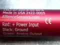 ALLIANCE SENSORS GROUP 2 LINEAR VARIABLE INDUCTIVE TRANSDUCER POSITION SENSORS  -  LRLI-27-200-R-00-20-A