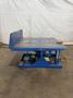 4,000 LB 48&quot; X 48&quot; HYDRAULIC TILT TABLE. STOCK # 1003725.