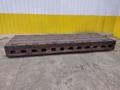 12&#039; X 4&#039; X 14&quot; T-SLOTTED FLOOR PLATE: STOCK #23503