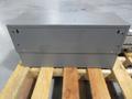 Global Industrial Wall Mount Locking Foremans Desk with Top Shelves- Auction Item