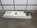 Used Haas Older Style 35 Gallon Coolant Tank with Low Pressure Baldor Coolant Pump and 3 Prong Plug